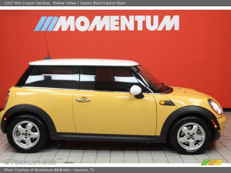 Mellow Yellow / Carbon Black/Carbon Black 2007 Mini Cooper Hardtop