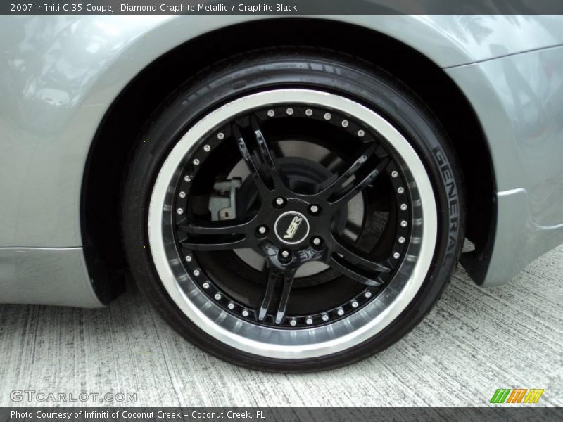 Diamond Graphite Metallic / Graphite Black 2007 Infiniti G 35 Coupe