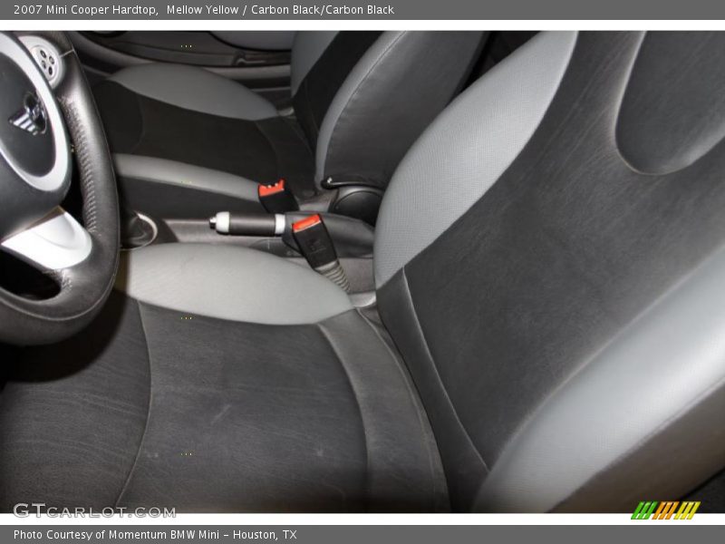 Mellow Yellow / Carbon Black/Carbon Black 2007 Mini Cooper Hardtop