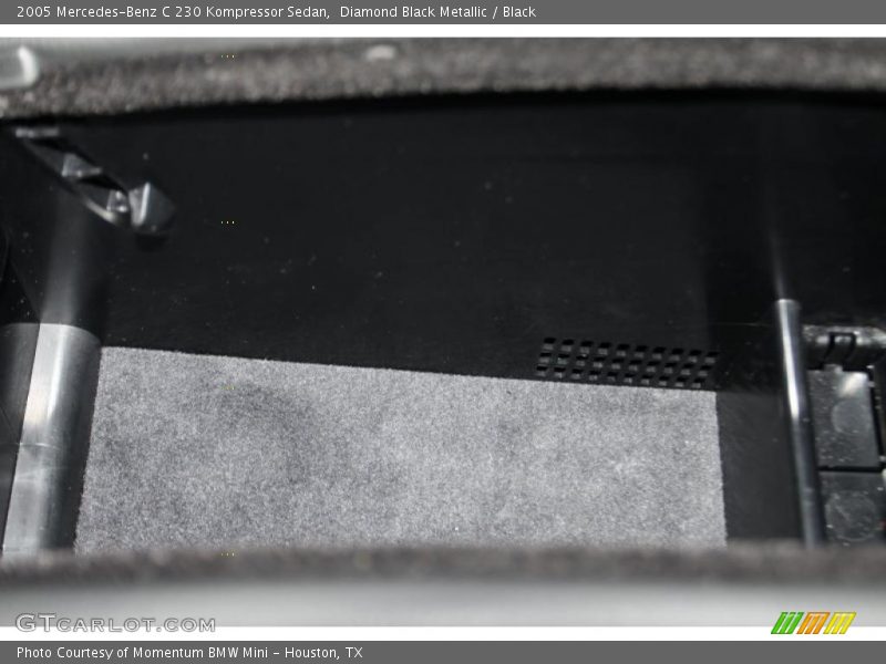 Diamond Black Metallic / Black 2005 Mercedes-Benz C 230 Kompressor Sedan