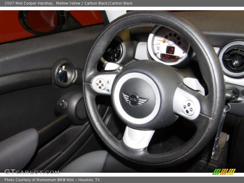 Mellow Yellow / Carbon Black/Carbon Black 2007 Mini Cooper Hardtop