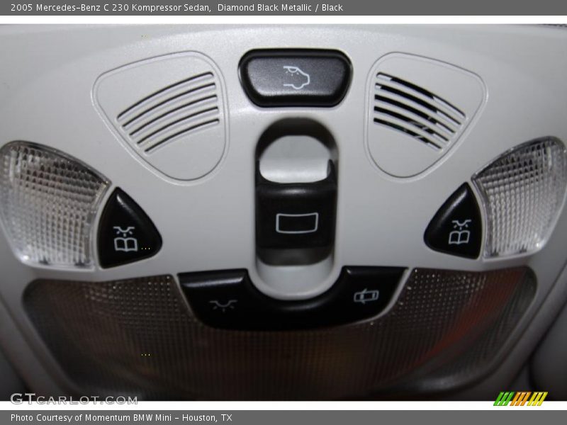 Diamond Black Metallic / Black 2005 Mercedes-Benz C 230 Kompressor Sedan