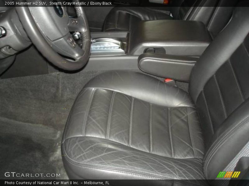 Stealth Gray Metallic / Ebony Black 2005 Hummer H2 SUV