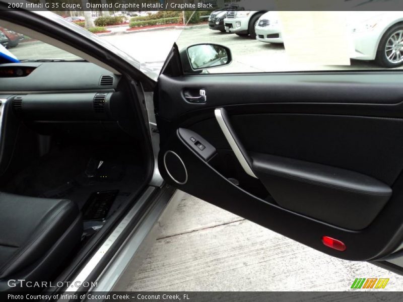 Diamond Graphite Metallic / Graphite Black 2007 Infiniti G 35 Coupe