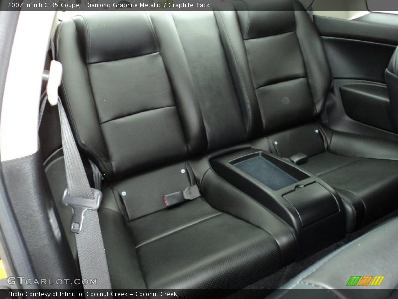 Diamond Graphite Metallic / Graphite Black 2007 Infiniti G 35 Coupe