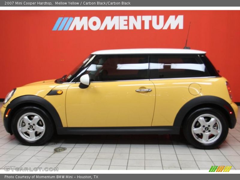 Mellow Yellow / Carbon Black/Carbon Black 2007 Mini Cooper Hardtop