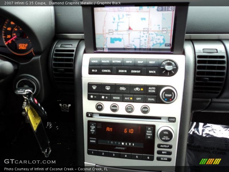 Diamond Graphite Metallic / Graphite Black 2007 Infiniti G 35 Coupe