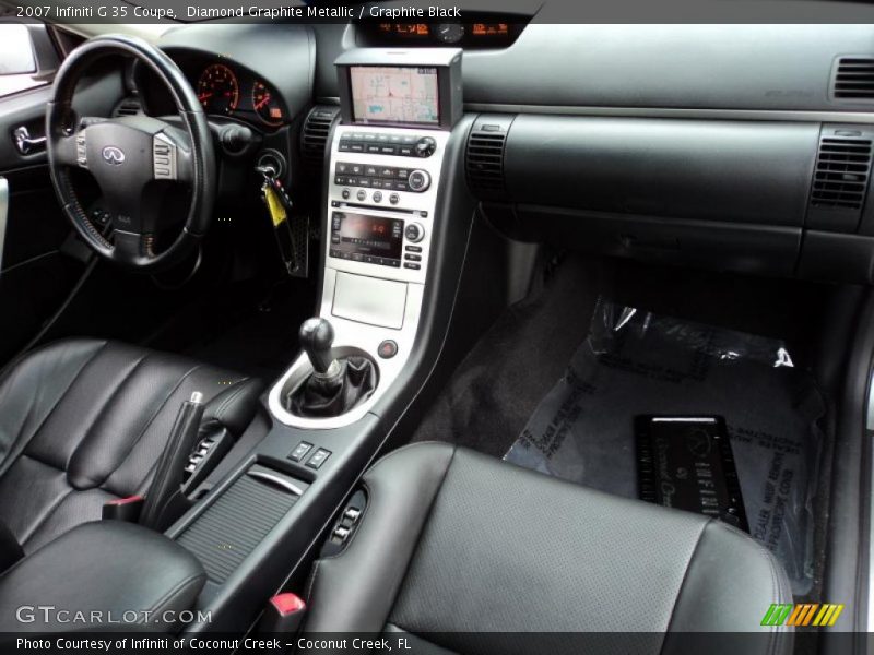 Diamond Graphite Metallic / Graphite Black 2007 Infiniti G 35 Coupe
