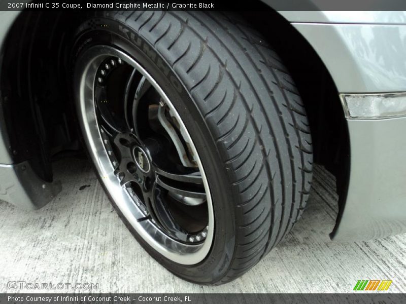 Diamond Graphite Metallic / Graphite Black 2007 Infiniti G 35 Coupe