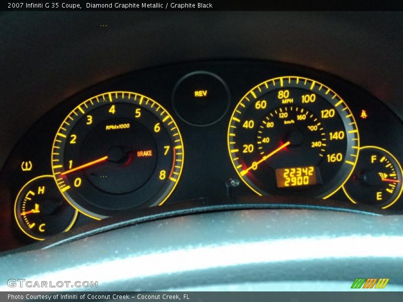 Diamond Graphite Metallic / Graphite Black 2007 Infiniti G 35 Coupe