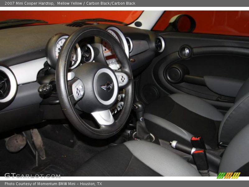 Mellow Yellow / Carbon Black/Carbon Black 2007 Mini Cooper Hardtop