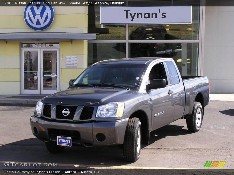 Smoke Gray / Graphite/Titanium 2005 Nissan Titan XE King Cab 4x4