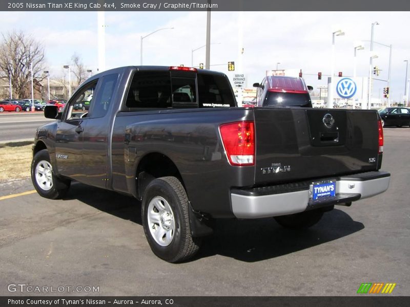 Smoke Gray / Graphite/Titanium 2005 Nissan Titan XE King Cab 4x4