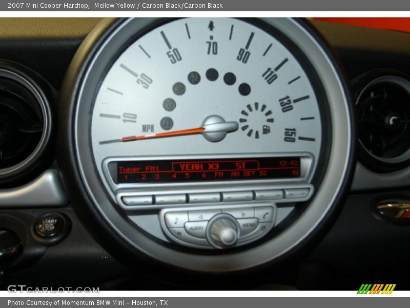 Mellow Yellow / Carbon Black/Carbon Black 2007 Mini Cooper Hardtop
