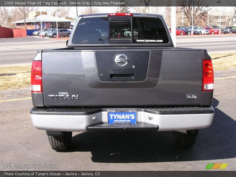 Smoke Gray / Graphite/Titanium 2005 Nissan Titan XE King Cab 4x4