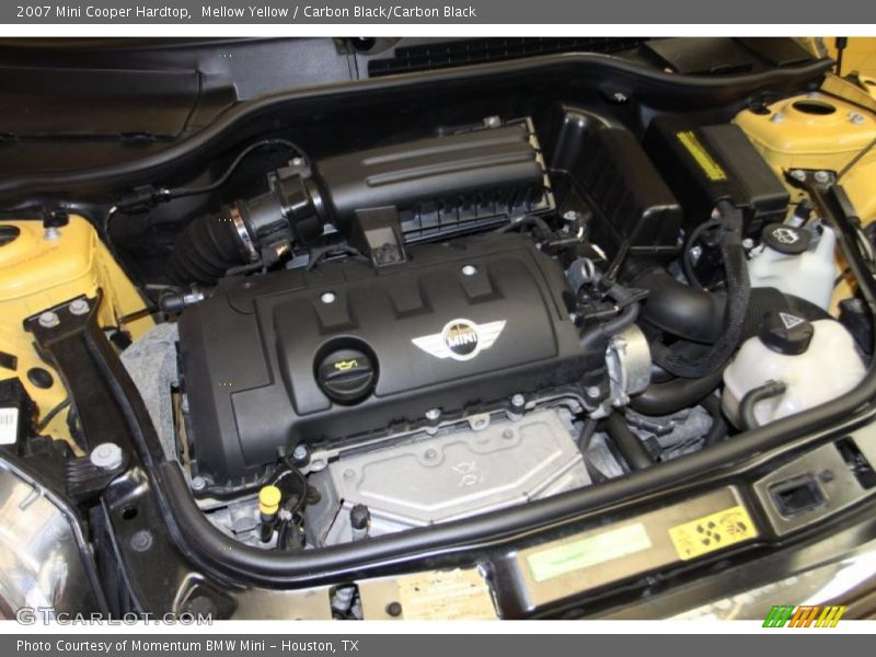 Mellow Yellow / Carbon Black/Carbon Black 2007 Mini Cooper Hardtop