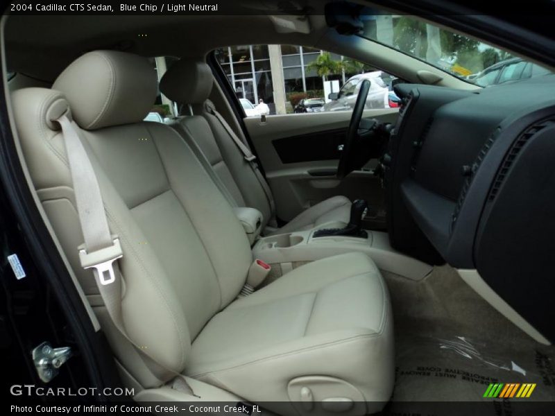 Blue Chip / Light Neutral 2004 Cadillac CTS Sedan