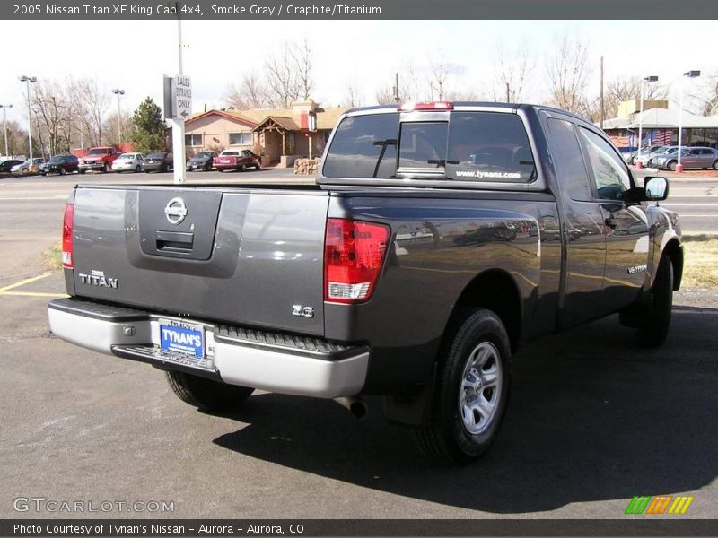 Smoke Gray / Graphite/Titanium 2005 Nissan Titan XE King Cab 4x4