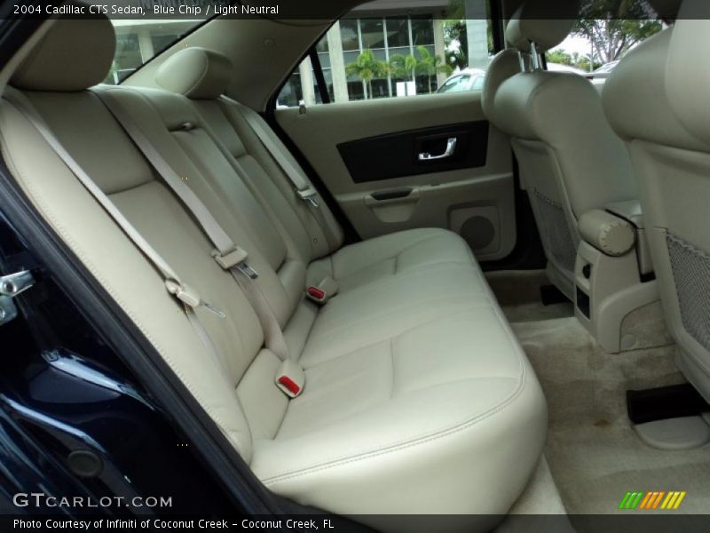 Blue Chip / Light Neutral 2004 Cadillac CTS Sedan