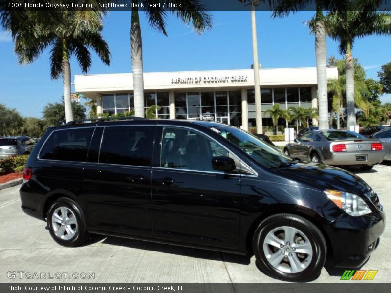 Nighthawk Black Pearl / Black 2008 Honda Odyssey Touring