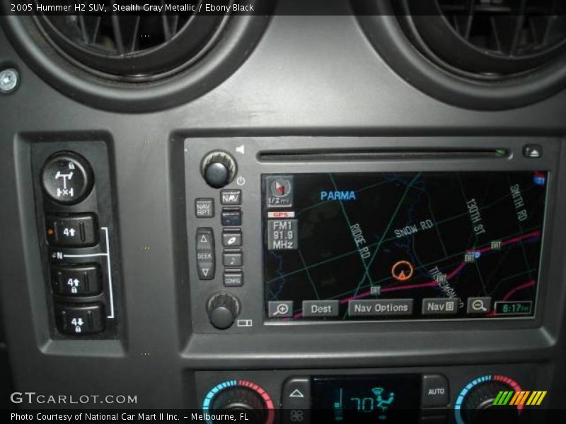 Stealth Gray Metallic / Ebony Black 2005 Hummer H2 SUV