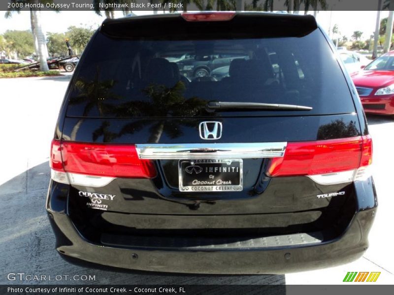 Nighthawk Black Pearl / Black 2008 Honda Odyssey Touring