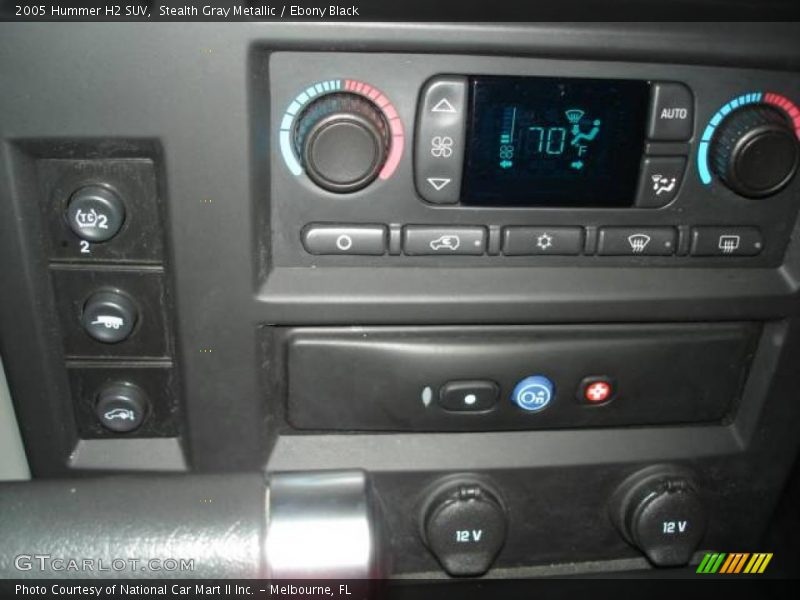 Stealth Gray Metallic / Ebony Black 2005 Hummer H2 SUV