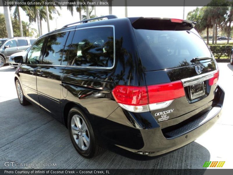 Nighthawk Black Pearl / Black 2008 Honda Odyssey Touring