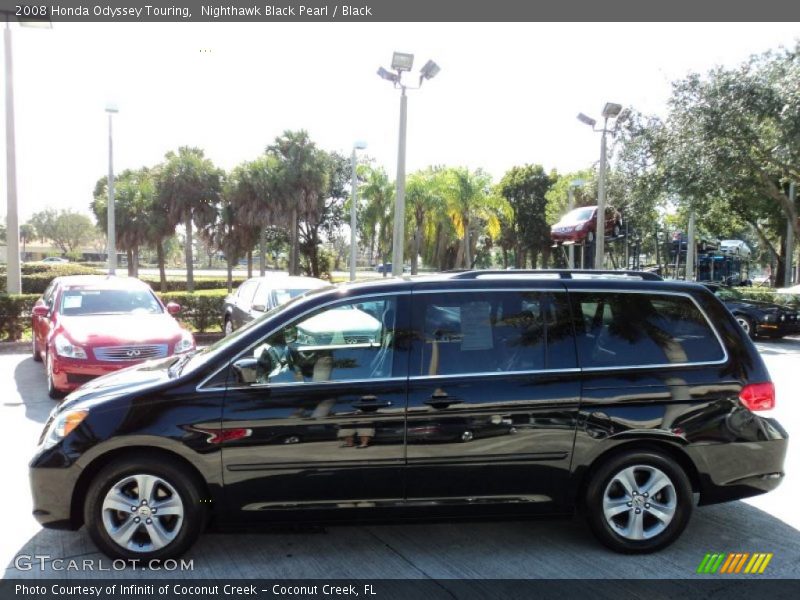 Nighthawk Black Pearl / Black 2008 Honda Odyssey Touring