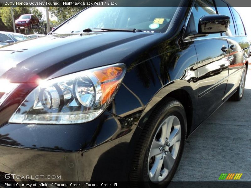 Nighthawk Black Pearl / Black 2008 Honda Odyssey Touring