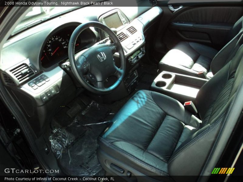 Nighthawk Black Pearl / Black 2008 Honda Odyssey Touring