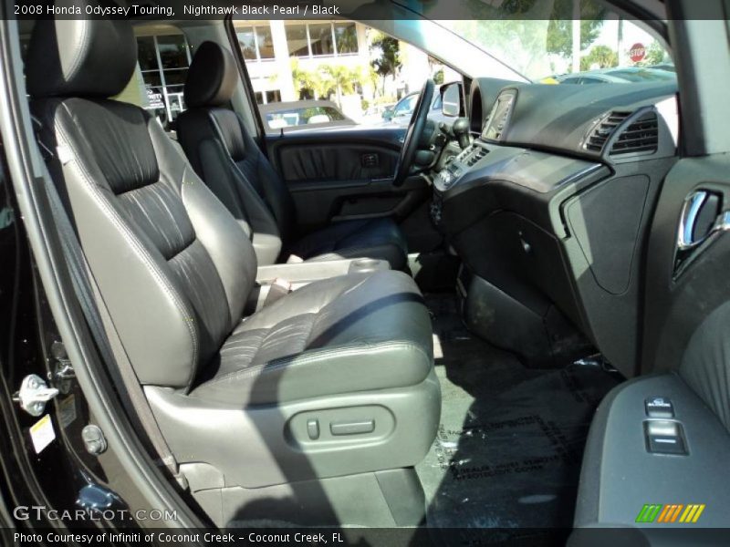 Nighthawk Black Pearl / Black 2008 Honda Odyssey Touring