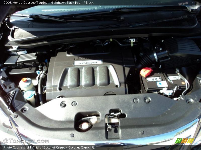 Nighthawk Black Pearl / Black 2008 Honda Odyssey Touring