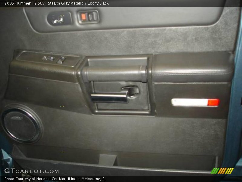 Stealth Gray Metallic / Ebony Black 2005 Hummer H2 SUV