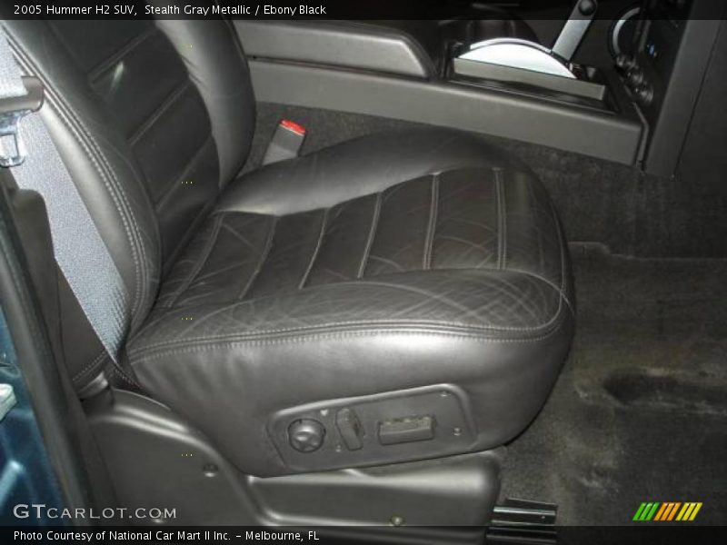 Stealth Gray Metallic / Ebony Black 2005 Hummer H2 SUV