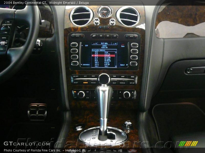 Midnight Emerald / Beluga 2004 Bentley Continental GT