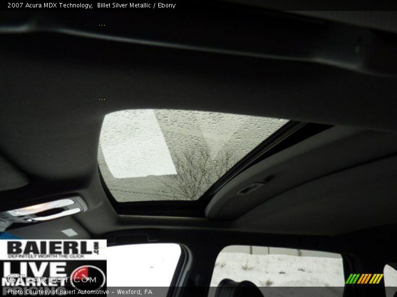 Billet Silver Metallic / Ebony 2007 Acura MDX Technology