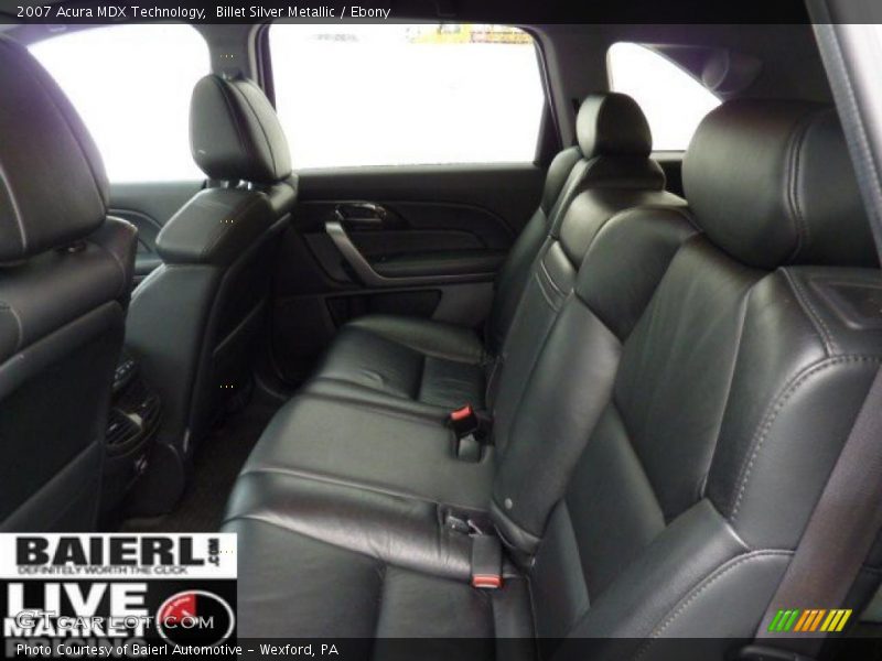 Billet Silver Metallic / Ebony 2007 Acura MDX Technology