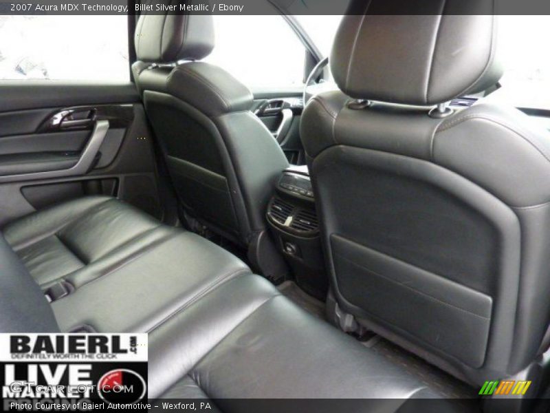 Billet Silver Metallic / Ebony 2007 Acura MDX Technology