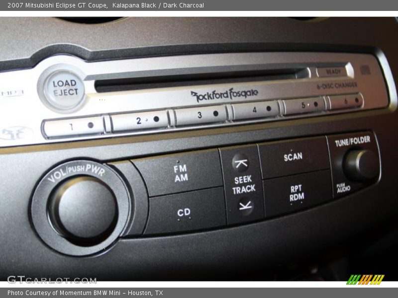 Kalapana Black / Dark Charcoal 2007 Mitsubishi Eclipse GT Coupe