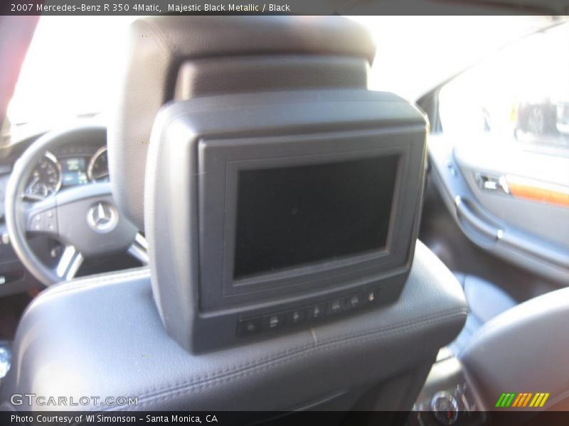 Majestic Black Metallic / Black 2007 Mercedes-Benz R 350 4Matic