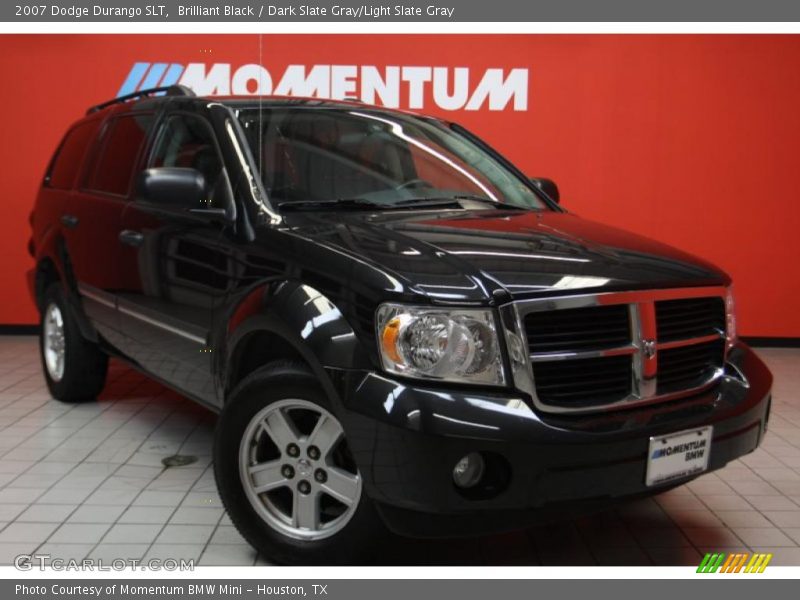 Brilliant Black / Dark Slate Gray/Light Slate Gray 2007 Dodge Durango SLT