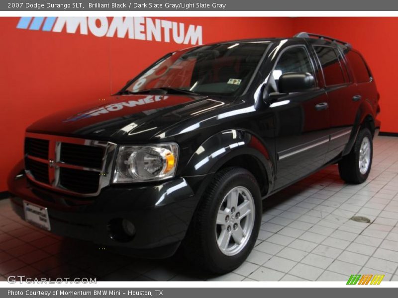 Brilliant Black / Dark Slate Gray/Light Slate Gray 2007 Dodge Durango SLT