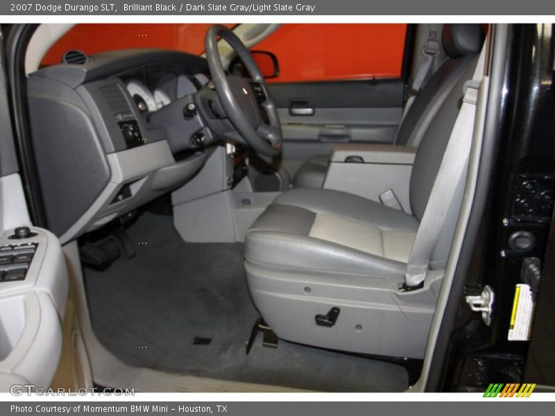 Brilliant Black / Dark Slate Gray/Light Slate Gray 2007 Dodge Durango SLT