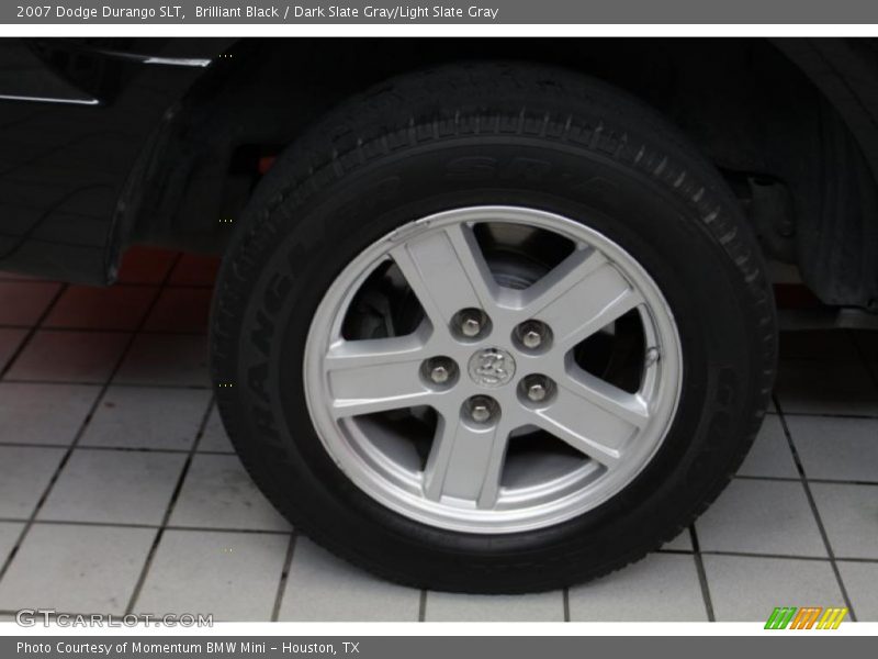 Brilliant Black / Dark Slate Gray/Light Slate Gray 2007 Dodge Durango SLT