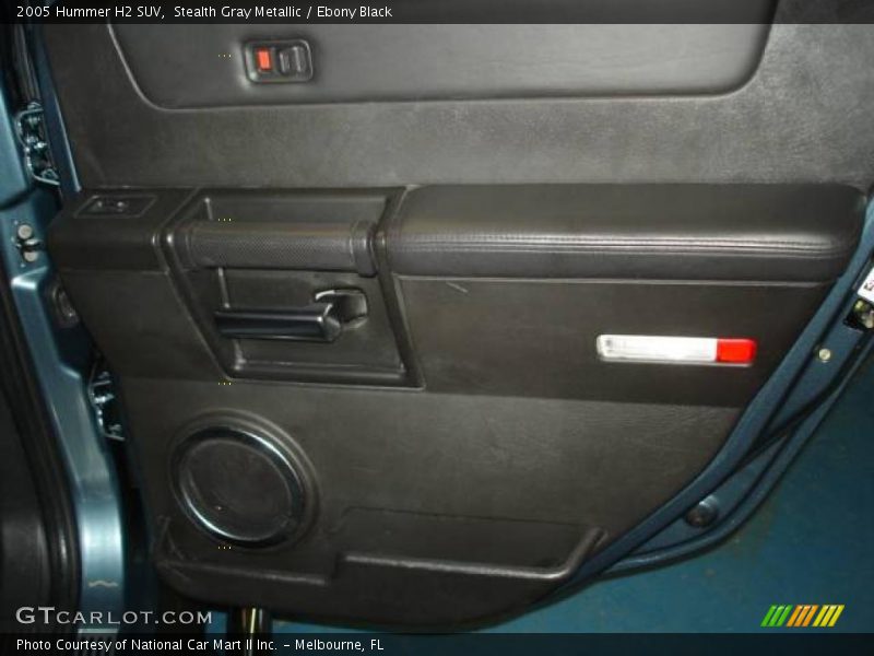 Stealth Gray Metallic / Ebony Black 2005 Hummer H2 SUV