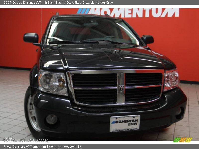 Brilliant Black / Dark Slate Gray/Light Slate Gray 2007 Dodge Durango SLT