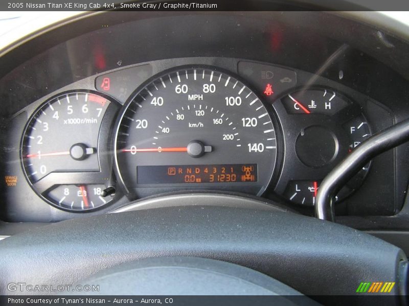 Smoke Gray / Graphite/Titanium 2005 Nissan Titan XE King Cab 4x4