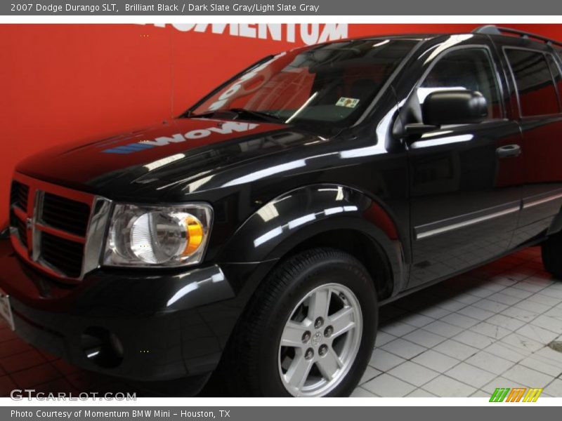 Brilliant Black / Dark Slate Gray/Light Slate Gray 2007 Dodge Durango SLT
