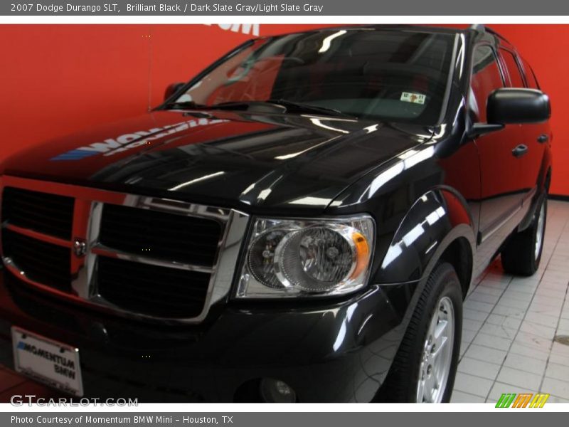 Brilliant Black / Dark Slate Gray/Light Slate Gray 2007 Dodge Durango SLT